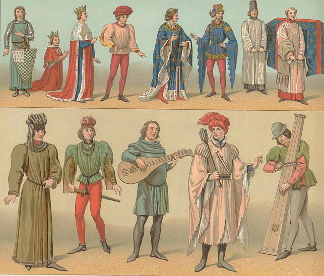 Men's Clothing - The Middle Ages Clothing